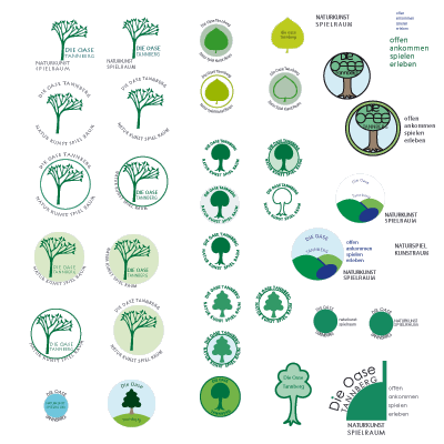 Werbeagentur K-Design: Logokonzeption Die Oase Tannberg