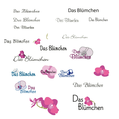 Werbeagentur K-Design: Logokonzeption Das Blümchen