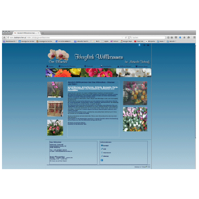 Werbeagentur K-Design: Webdesign und Homepage das Blümchen